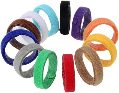 Produktbild von Weiches Halsband für Hunde, 12 Stück, verstellbar, wiederverwendbar, bunt