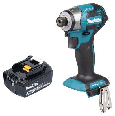 Productafbeelding van Makita DTD 173 F1 accu slagmoersleutel 18 V 180 Nm 1/4" borstelloos + 1x oplaadbare accu 3,0 Ah - zonder oplader