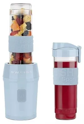 Zdjęcie produktu dla Blender przenośny smoothie mini 300W ze stali nierdzewnej do kuchni