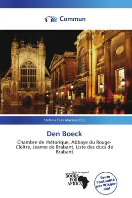 Produktbild von Den Boeck