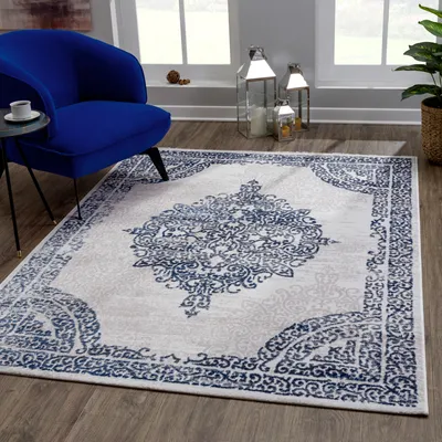 Produktbild von Teppich EVRA 7001 LIGHT GRAY 80X150