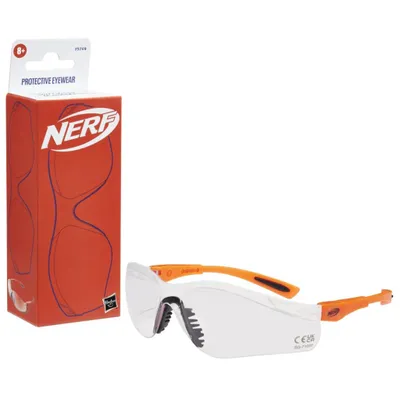Produktbild von Nerf F5749EU4, Schutzbrille, Beide Geschlechter, 8 Jahr(e), Orange, Transparent, 24 g