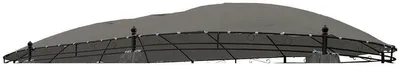 Produktbild von Ersatzdach für LEX Pavillon oval Polyester 5,3 x 3,5 m wasserabweisend