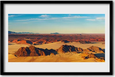 Produktbild von Bild 60x40 MDF-Rahmen Wandkunst Desert Sky Landschaft