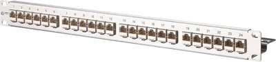 Obrázok produktu pre METZ CONNECT 130921-E, IEEE 802.3af, IEEE 802.3an, IEEE 802.3at, 10 Gigabit, Cat6a, Biela, Montáž do racku, 1U