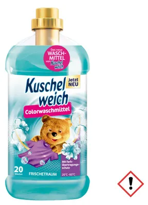 Zdjęcie produktu dla Kuschelweich płyn do prania kolorów Frischetraum czysta świeżość 20WL