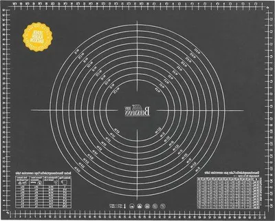 Produktbild von Famanu Ausrollmatte mit Maßskala - 60 x 40 cm
