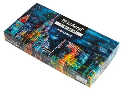 Produktbild von PRIMAcryl - Kartonset Nightscape 8x35ml Feinste Künstler Acrylfarbe Schmincke 73 770 097