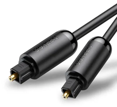 Produktbild von UGREEN Toslink optisches Audiokabel, 2 m - Schwarz