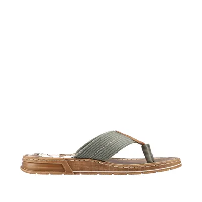 Produktbild von Rieker Schuhe Herren Pantolette Zehentrenner 21280, Größe:43 EU, Farbe:Grün