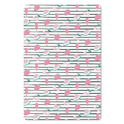 Produktbild von MuchoWow® Mauspad Mousepad Rosa - Sommer - Muster 18x27 cm - Mousepads - Maus Mat - Pad - Mausunterlage