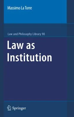 Immagine prodotto di Law as Institution