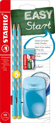 Obrázok produktu pre STABILO B-56675-3 STABILO EASYgraph "S" školská súprava, pre ľavákov, modrá