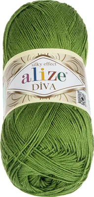 Produktbild von DIVA Garn – 100 g / 350 m – Grün