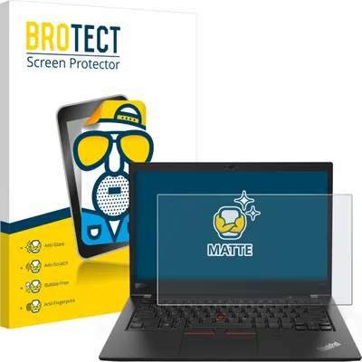 Produktbild von BROTECT Schutzfolie für Lenovo ThinkPad T480 / T480s Displayschutz Displayschutzfolie Folie Matt Entspiegelungsfolie