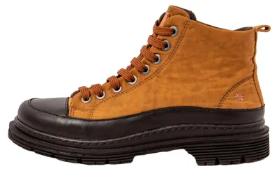 Produktbild von Art Stiefeletten Damen/Herren 1895 NYLON CUERO-BLACK/ BIRMINGHAM Farbe Braun