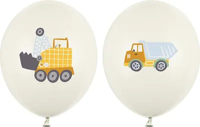 Immagine prodotto di 50 Palloncini "La tua avventura di costruzione" 30 cm