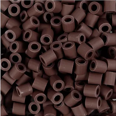 Produktbild von Nabbi Bügelperlen BioBeads braun 3000 Stück umweltfreundlich