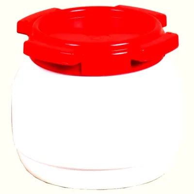 Produktbild von BasicNature Weithalsfass weiß 3,6 l