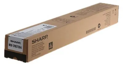 Produktbild von Sharp Tonerpatrone - MX-31GTBA - schwarz - 18.000Seiten