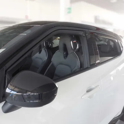 Zdjęcie produktu dla Owiewka przeciwdeszczowa do Nissan Juke 2020-2025 ciemny akryl 4szt
