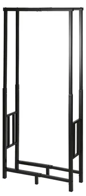 Zdjęcie produktu dla Półka na drewno kominkowe, regulowana pod względem długości i wysokości, dostępne wymiary: 45/60/75 × 25 × 95/132/170 cm, długość: 45/60/75 cm, udźwig: 400 kg, szerokość: 25 cm