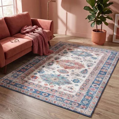 Zdjęcie produktu dla Volero - Dywan Vintage - Azara Yasmin Jasnoniebieski - 160x230 cm