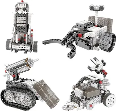 Zdjęcie produktu dla Klocki Logis Space, zestaw 4w1, zdalnie sterowane pojazdy, z klocków