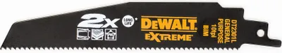Produktbild von Dewalt DT2301L-QZ Gerade Sägeblätter, 152 mm x 2,5 mm, BIM, 10 TPI, 5 Stück