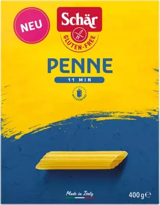 Produktbild von Dr. Schär Penne, Penne, Kurze Nudeln, Italien, 400 g