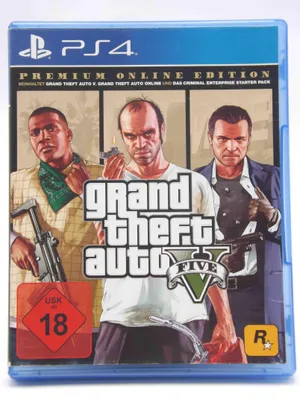 Produktbild von Rockstar Games Grand Theft Auto V : Édition Premium Online, PlayStation 4, M (Reif)
