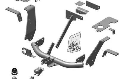 Produktbild von BRINK 458500 Anhängerkupplung 1350kg Max für DAIHATSU TERIOS (J2)
