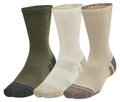 Productafbeelding van Under Armour - Sokken voor heren/dames, uni (3-pack), model GT16405 (maat 37 EU - 41,5 EU), kleur: khaki