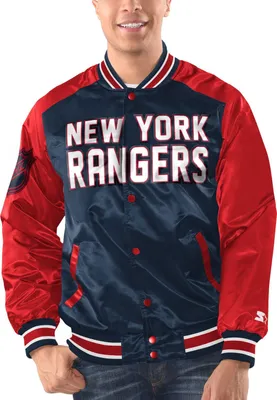 Produktbild von STARTER NHL New York Rangers RENEGADE Satin Jacke - S
