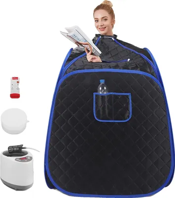 Obrázek produktu pro Přenosná parní lázeň, objem 2,6 l, 9 nastavení teploty, nahřeje se za 5 minut, automatické vypnutí po 45 minutách, kompaktní design
