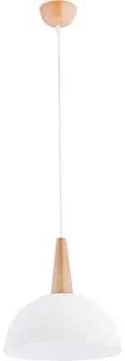 Image de Suspension ALFA FOTYN, blanc albâtre, 1x E27