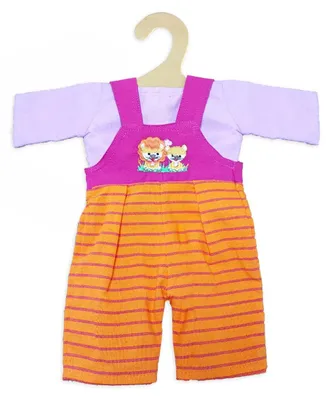Zdjęcie produktu dla Spodnie ogrodniczki dla lalek Leo, rozmiar 35-45 cm