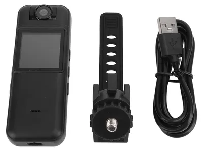 Produktbild von Tragbarer Videorekorder mit 1080p-Full-HD-Aufnahme, Magnetbefestigung, Infrarot, WLAN, am Körper getragene Videokamera (Bodycam)