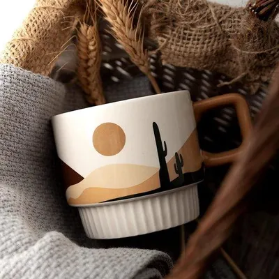 Produktbild von Porzellan-Kaffeebecher-Set, dickwandig, Büro