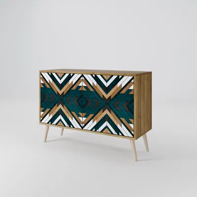 Immagine prodotto di Cassettiera Spacerebels a 2 ante - credenza cassettiera - credenza alta - mobile guardaroba - soggiorno camera da letto - 57,5×111×42 (HxLxP)