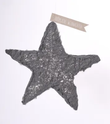 Produktbild von Kleiner Papierstern "Fröhliche Weihnachten"