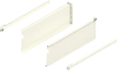 Produktbild von BLUM METABOX H Zarge 320 Schraubversion, Teilauszug, NL 400, Cremeweiß