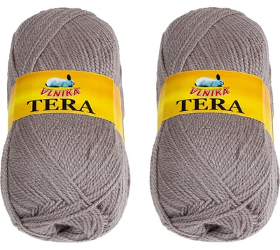 Produktbild von SET 2pcs - Garn TERA - 100g / 310 m - Altrosa