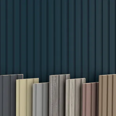 Zdjęcie produktu dla BEATS Lamelowe panele ścienne, 2,75 m, HEXIM, MDF, drewniane lamele, okładzina ścienna, panele ścienne, odporne na uderzenia