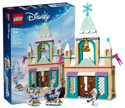 Produktbild von Lego Disney Die Eiskönigin-Schloss in Arendelle, 177 Teile für Kinder ab 5 Jahren