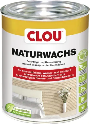 Produktbild von Clou Naturwachs 750 ml