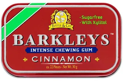 Produktbild von Barkleys Intense Cinnamon Gum Kaugummi Dragees zuckerfrei 30g