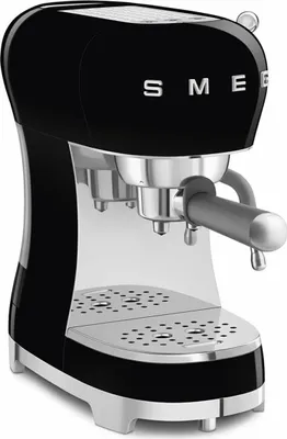 Obrázek produktu pro SMEG ECF02BLEU Espresso-Kaffeemaschine schwarz Dampffunktion 15bar