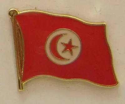 Produktbild von Tunesien Pin Anstecker Flagge Fahne Nationalflagge