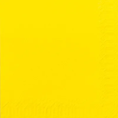 Produktbild von 50 Duni Zelltuchservietten gelb 33x33cm